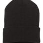 Black-Cuffed-Beanie